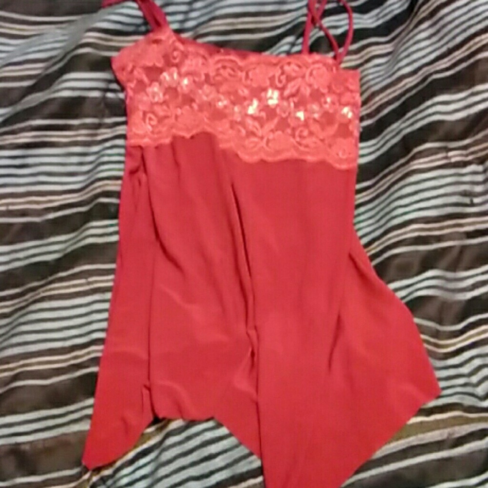 Red tànk top